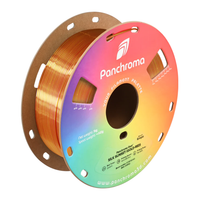 PolyMaker Panchroma Dual Silk Sunset (Gold-Red) PLA Filament - 1.75mm (1kg)