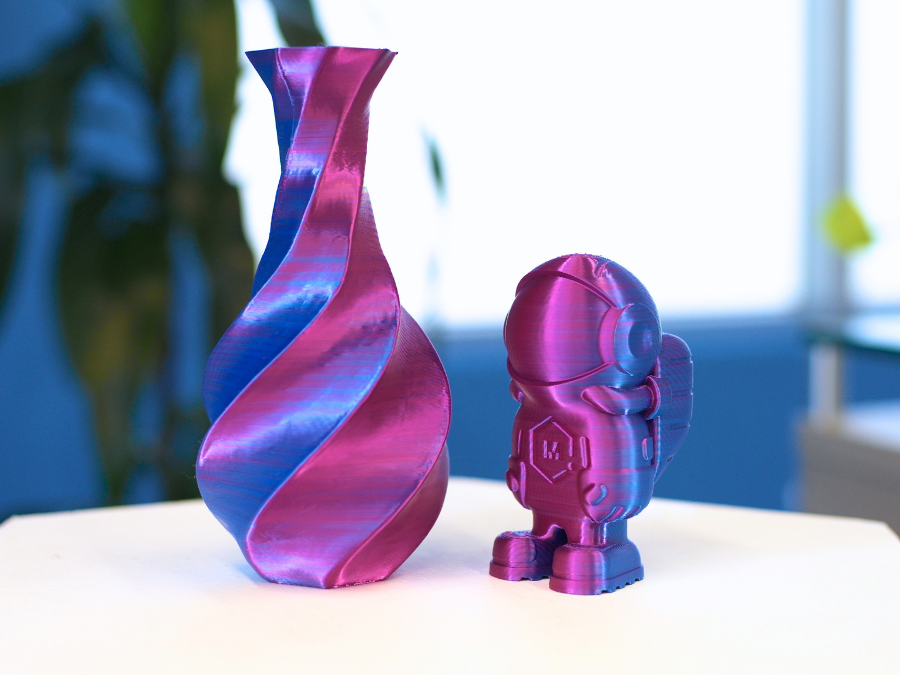 Pink Blue Silky MH Build Series Magic PLA Filament - 1.75mm (1kg)