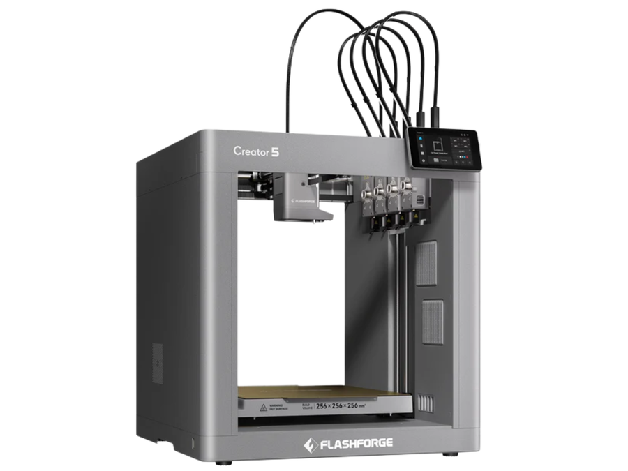Flashforge Creator 5 4-Toolheads Multi-Color 3D Printer
