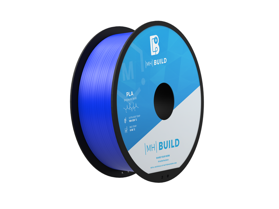 Royal Blue MH Build Series PLA Filament - 2.85mm (1kg)