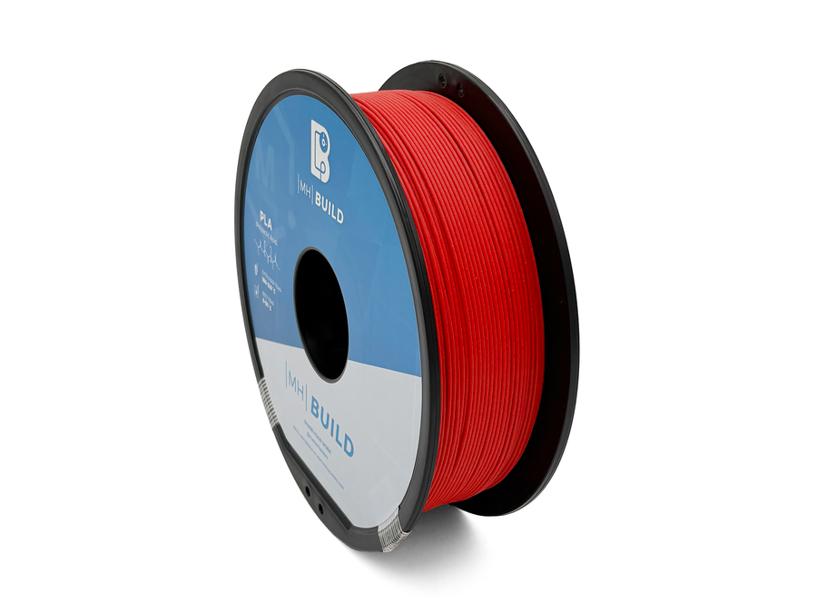 Ruby Red MH Build Series Matte PLA Filament - 1.75mm (1kg)