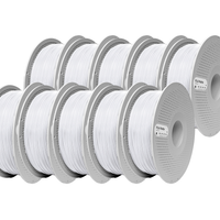 Bambu Lab Ivory White Matte PLA Filament 10 Pack - 1.75mm (1kg)