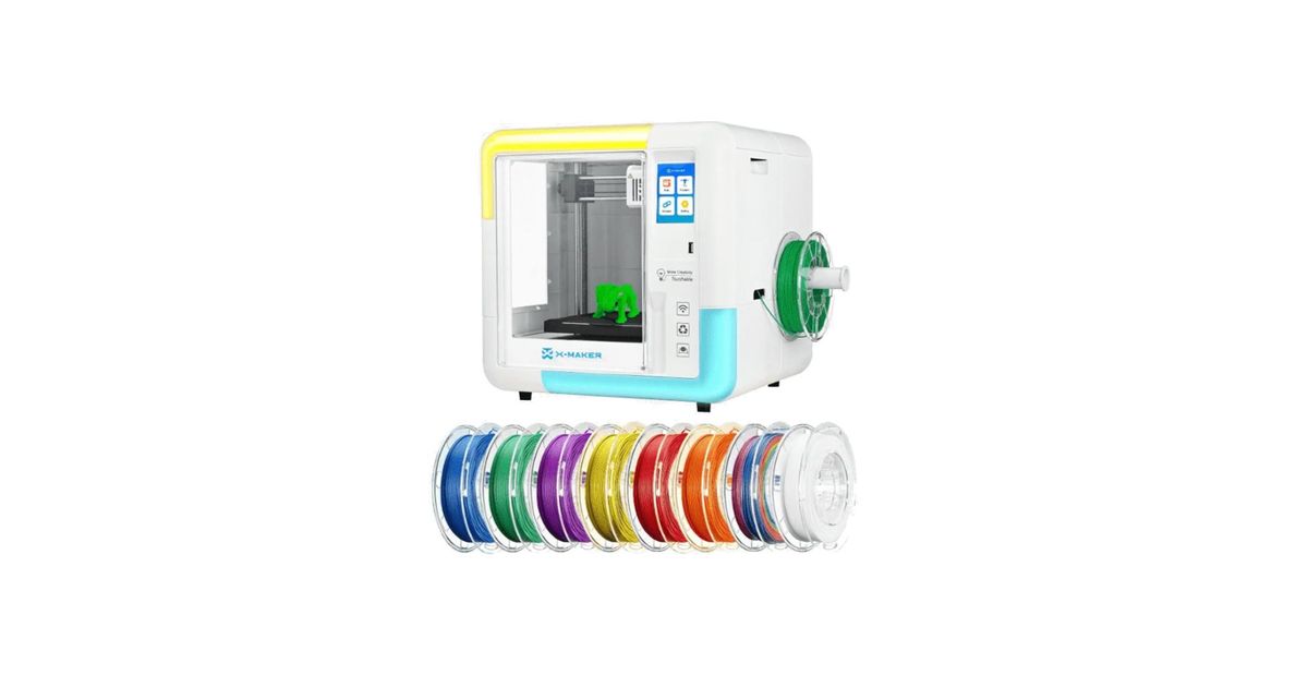 AOSEED X-MAKER STEM Educational 3D Printer for Kids - 8 Pack Family ...