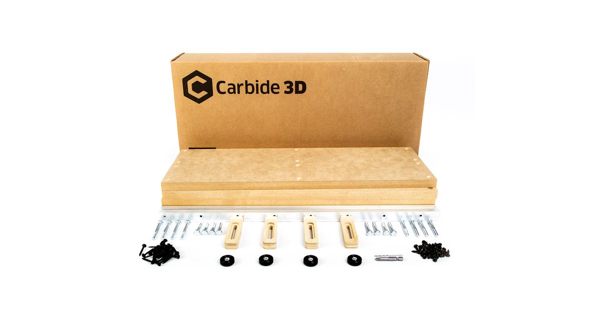 Carbide 3D Shapeoko T-Track and Clamp Kit | MatterHackers