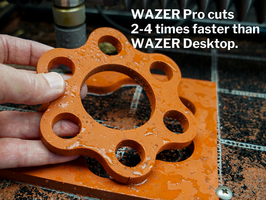 WAZER Pro Desktop Waterjet Cutting Machine