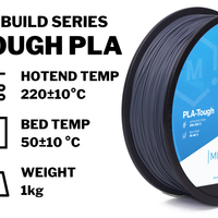 Black MH Build Series Tough PLA Filament - 1.75mm (1kg)