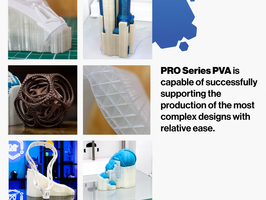 PRO Series PVA Water-Soluble Support Filament - 1.75mm (0.75kg)