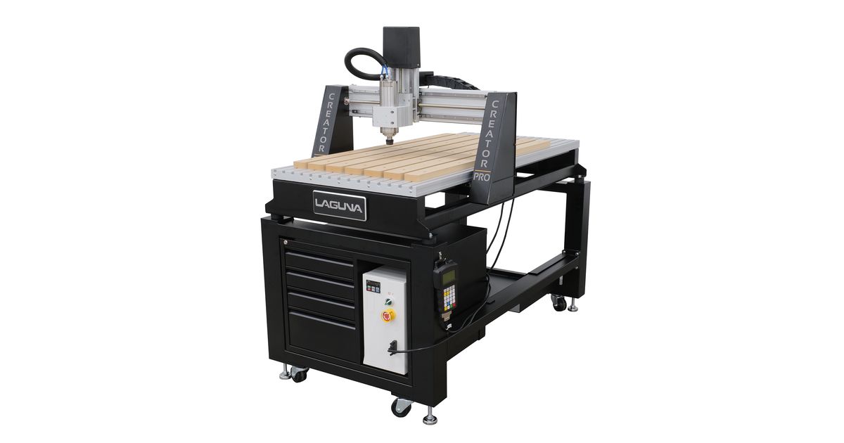 Laguna Tools Creator PRO Desktop CNC Router Machine | MatterHackers