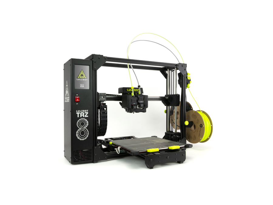 Lulzbot TAZ 8 3D Printer - Meteor 175