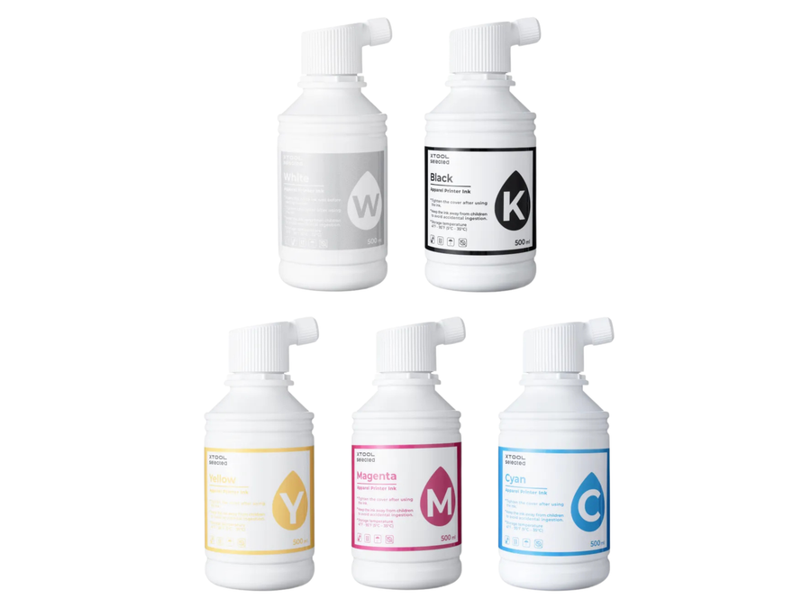 xTool Black Printer Ink (500ml)