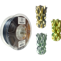 Gold Green Black Silky MH Build Series Magic PLA Filament - 1.75mm (1kg)