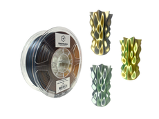 Gold Green Black Silky MH Build Series Magic PLA Filament - 1.75mm (1kg)