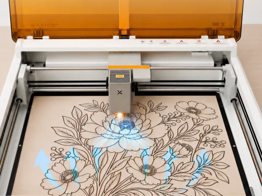 xTool M2 Color Craft Laser Cutter & Engraver Deluxe Bundle