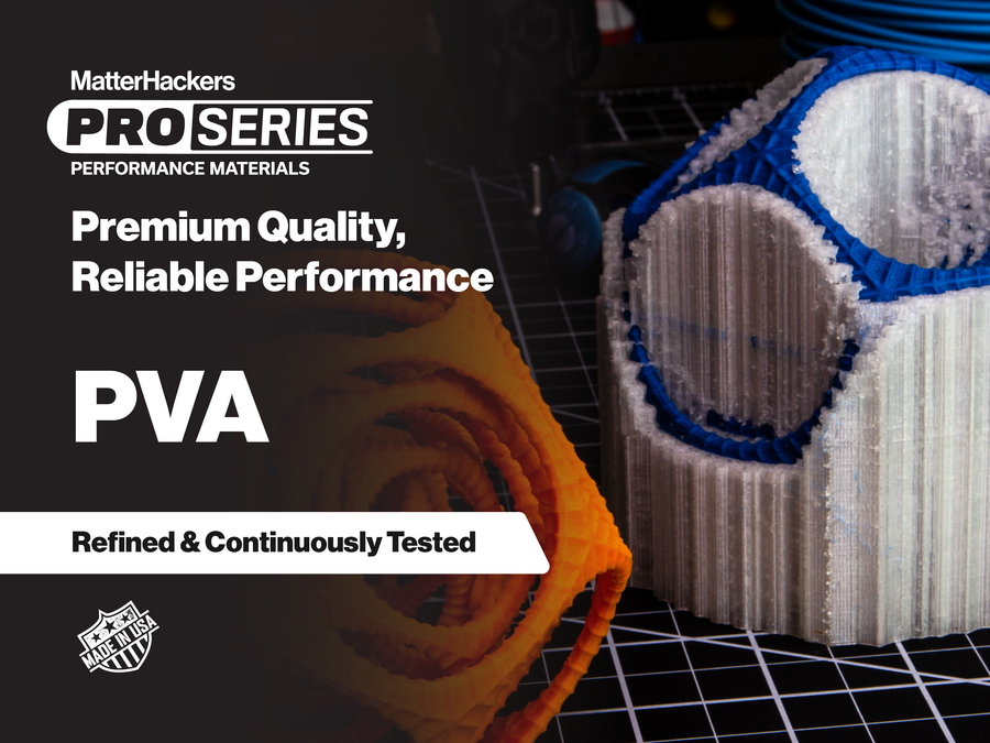 PRO Series PVA Water-Soluble Support Filament - 1.75mm (0.75kg)