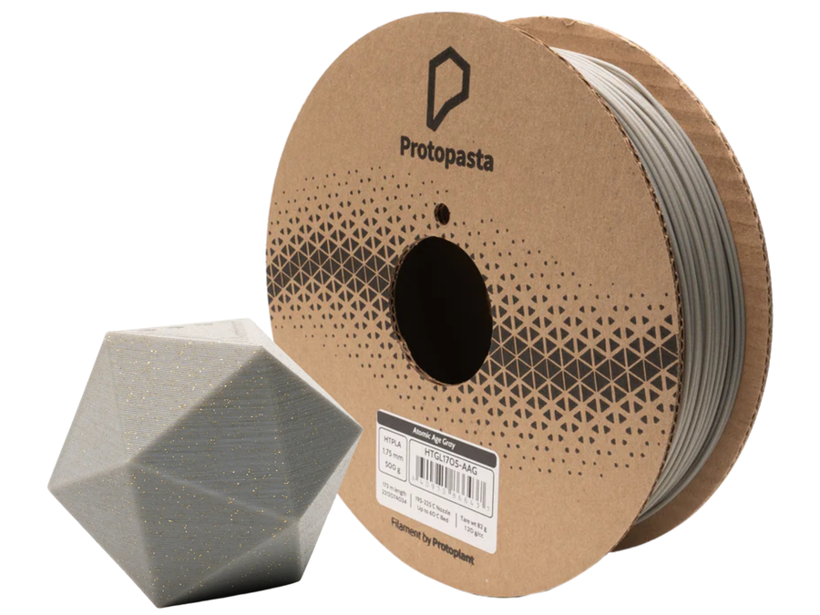 Protopasta Empire Strikes Black Silver Glitter HTPLA Filament - 1.75mm (0.5kg)