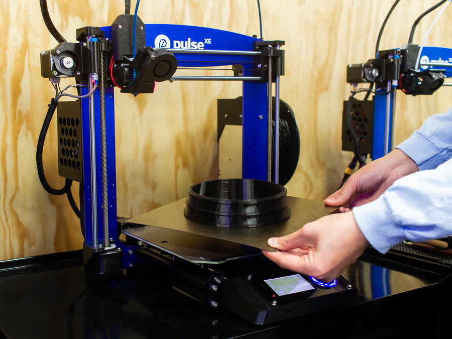 CLEARANCE - LayerLock Powder Coated PEI Build Plate 9.5" x 10"