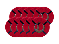 ThriftyMake Red ABS Filament Refill 10 Pack - 1.75mm (1kg)