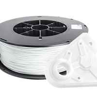 White PRO Series PLA Filament - 1.75mm (5lb)