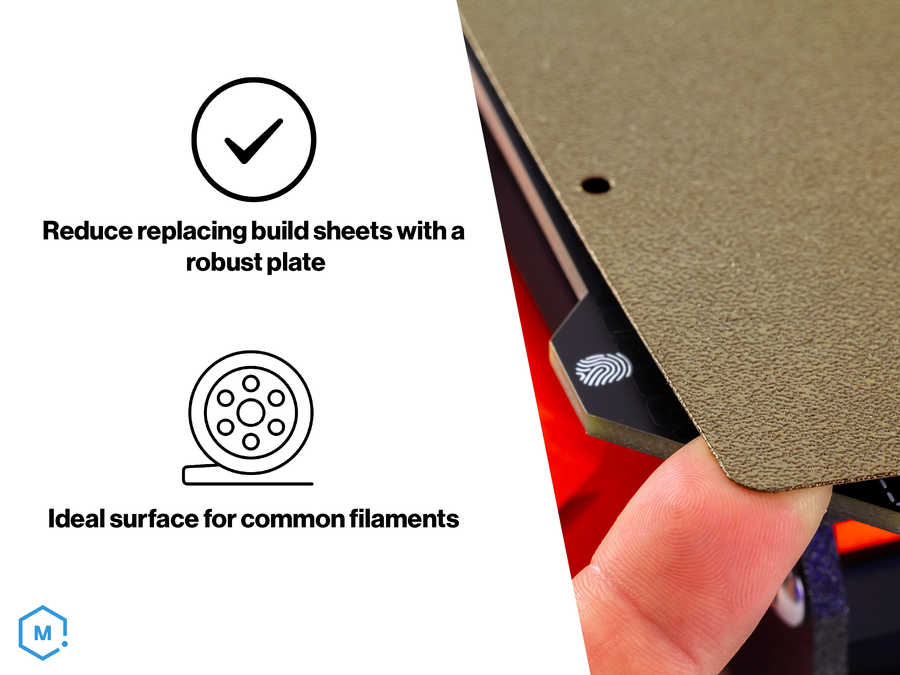 CLEARANCE - LayerLock Powder Coated PEI Build Plate 9.5" x 10"