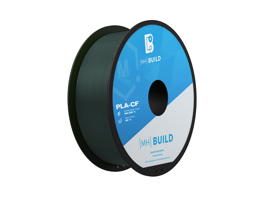 Green MH Build Series PLA-CF Filament - 1.75mm (1kg)