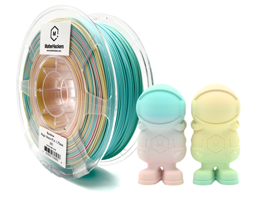 Rainbow MH Build Series Magic Matte PLA Filament - 1.75mm (1kg)