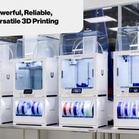 UltiMaker S5 3D Printer (No Camera, No Wi-Fi, No USB) + UltiMakerCare Plan - 1 Year