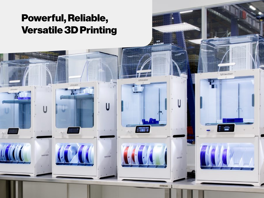 UltiMaker S5 3D Printer (No Camera, No Wi-Fi, No USB) + UltiMakerCare Plan - 1 Year