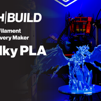 Silky White MH Build Series PLA Filament - 2.85mm (1kg)