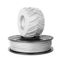 White PRO Series Flex Filament - 1.75mm Flexible TPE (0.5kg)