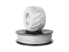 White PRO Series Flex Filament - 1.75mm Flexible TPE (0.5kg)
