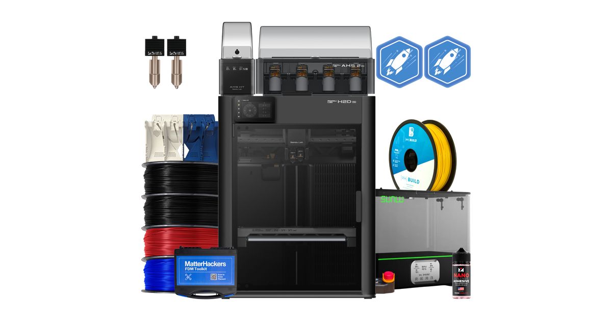 Bambu Lab H2D Pro with Engineering Bundle | MatterHackers