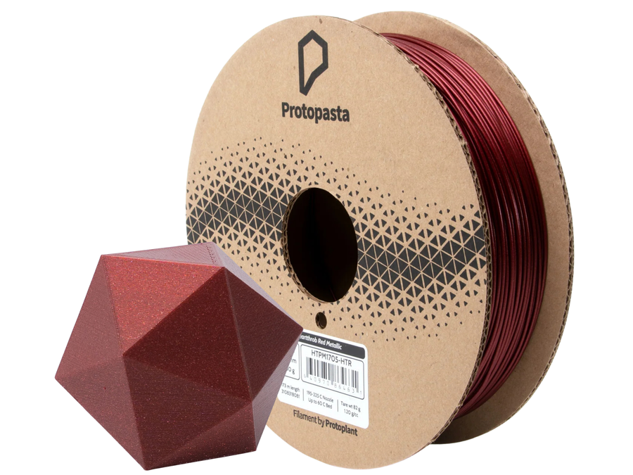 Protopasta Empire Strikes Black Silver Glitter HTPLA Filament - 1.75mm (0.5kg)