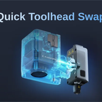 Flashforge Creator 5 4-Toolheads Multi-Color 3D Printer