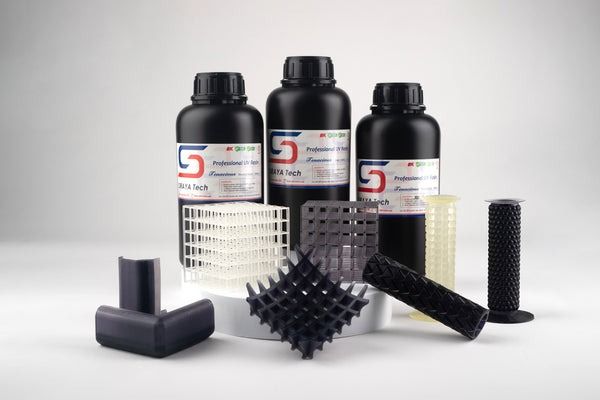 Siraya Tech Tenacious Flex 65D Resin - Obsidian Black (1L)