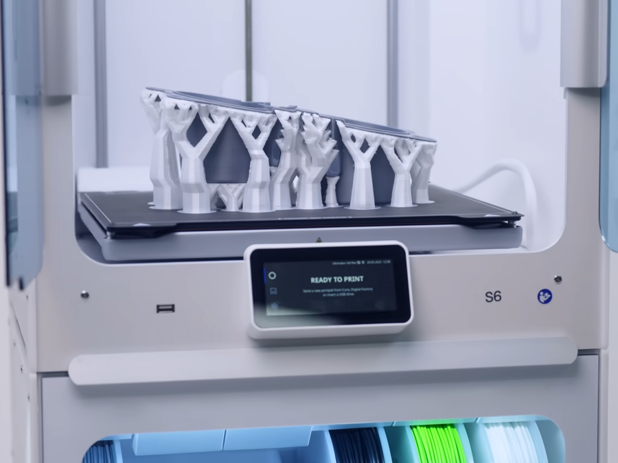 UltiMaker S6 3D Printer Pro Bundle - Flex Build Plate with 3 Year UltiMakerCare Plan