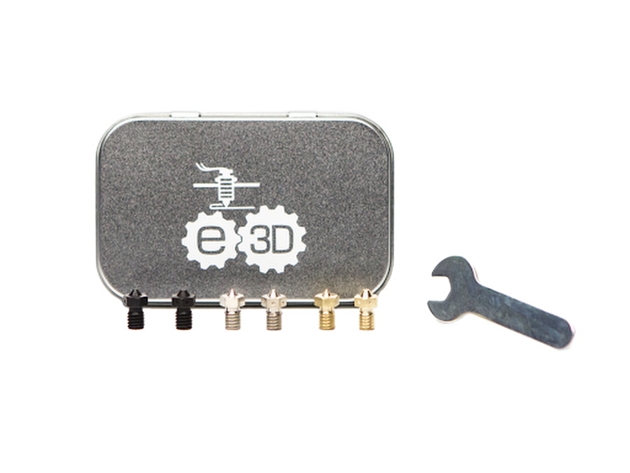 E3D v6 Extra Nozzle Pro Pack 1.75mm