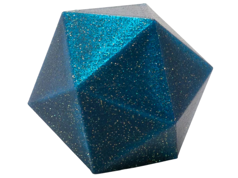 Protopasta Empire Strikes Black Silver Glitter HTPLA Filament - 1.75mm (0.5kg)