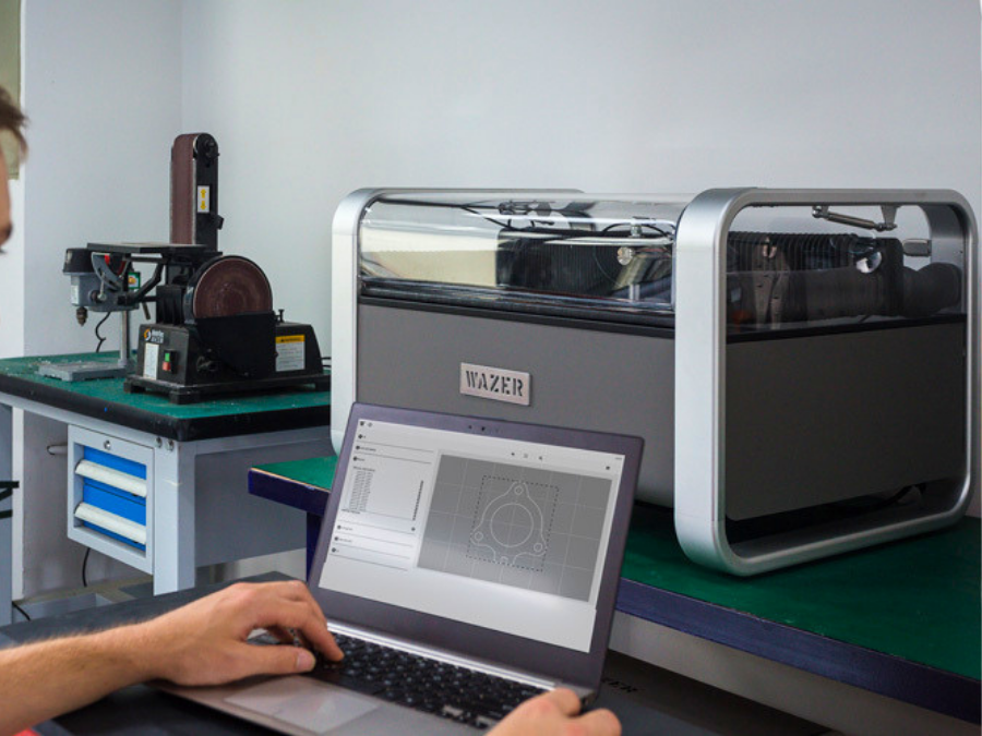 WAZER Desktop Waterjet Cutting Machine