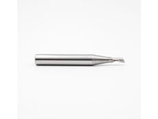 MatterHackers Single O Flute End Mill Downcut End Mill 1/8" Aluminum Cutting