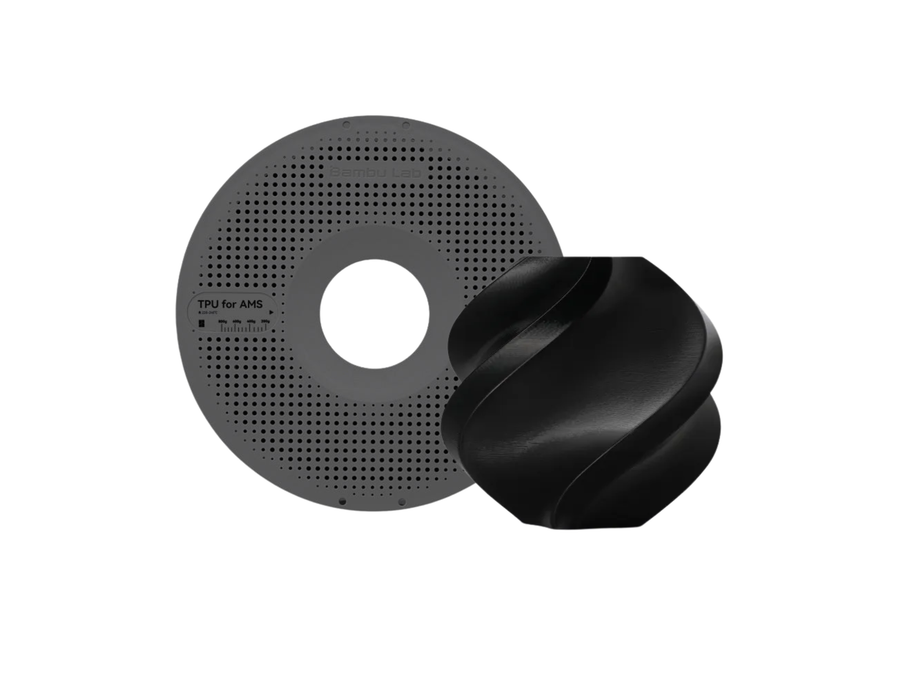 Bambu Lab Black TPU for AMS Filament - 1.75mm (1kg) | MatterHackers