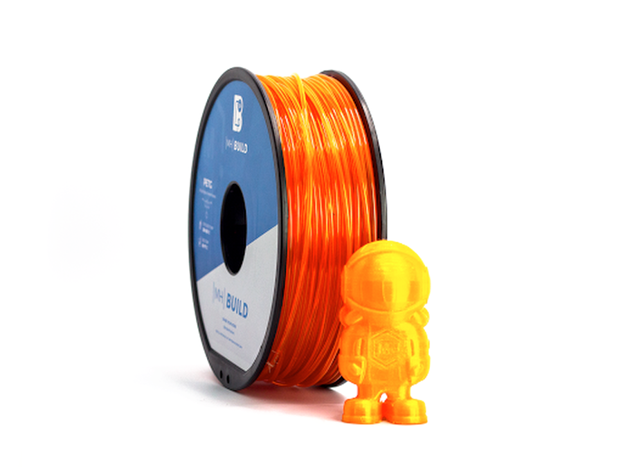 Translucent Orange MH Build Series PETG Filament - 2.85mm (1kg)