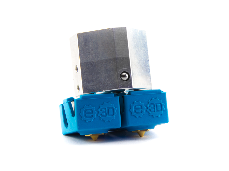E3D Chimera+ Liquid Cooled Dual Extrusion Hotend - 1.75mm (24v)