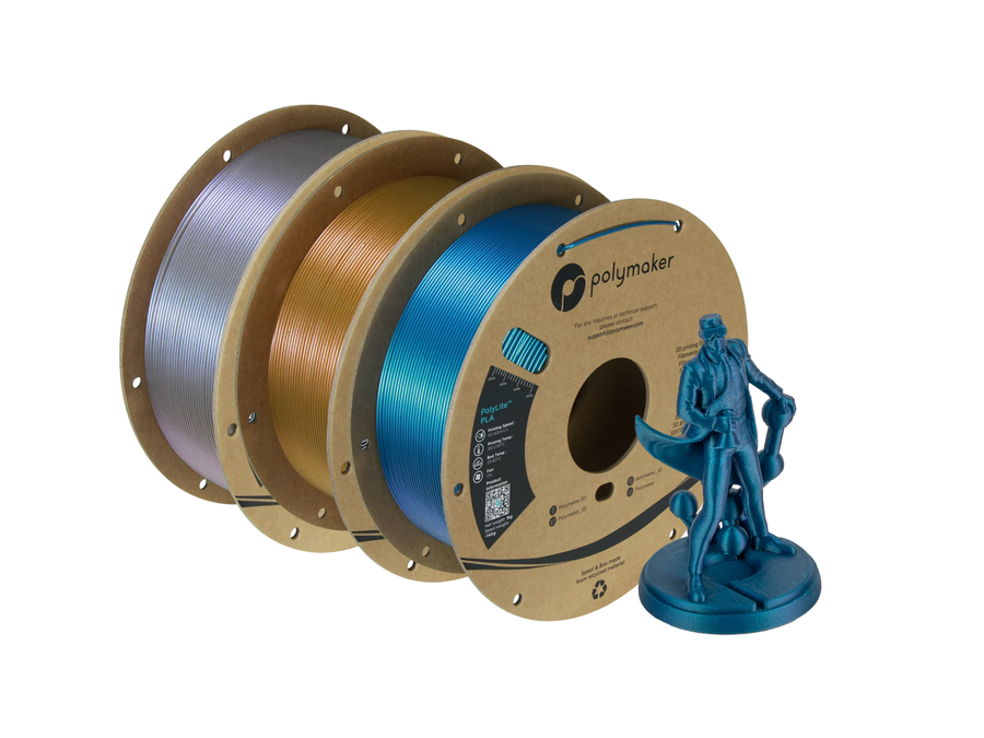 PolyMaker Polylite PLA Starlight Neptune Filament - 1.75mm (1kg)