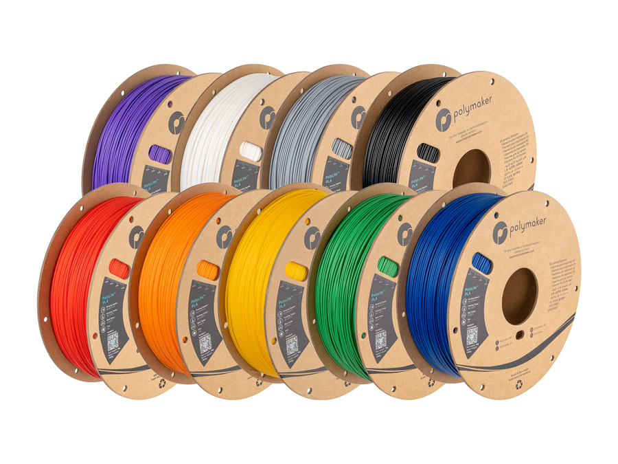 Polymaker PolyLite PLA Red Filament - 2.85mm (1kg)
