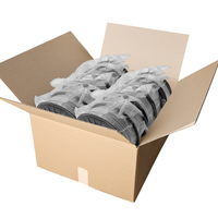 Silver MatterHackers PRO Series ABS Filament - Bulk - 10 Pack - 1.75mm