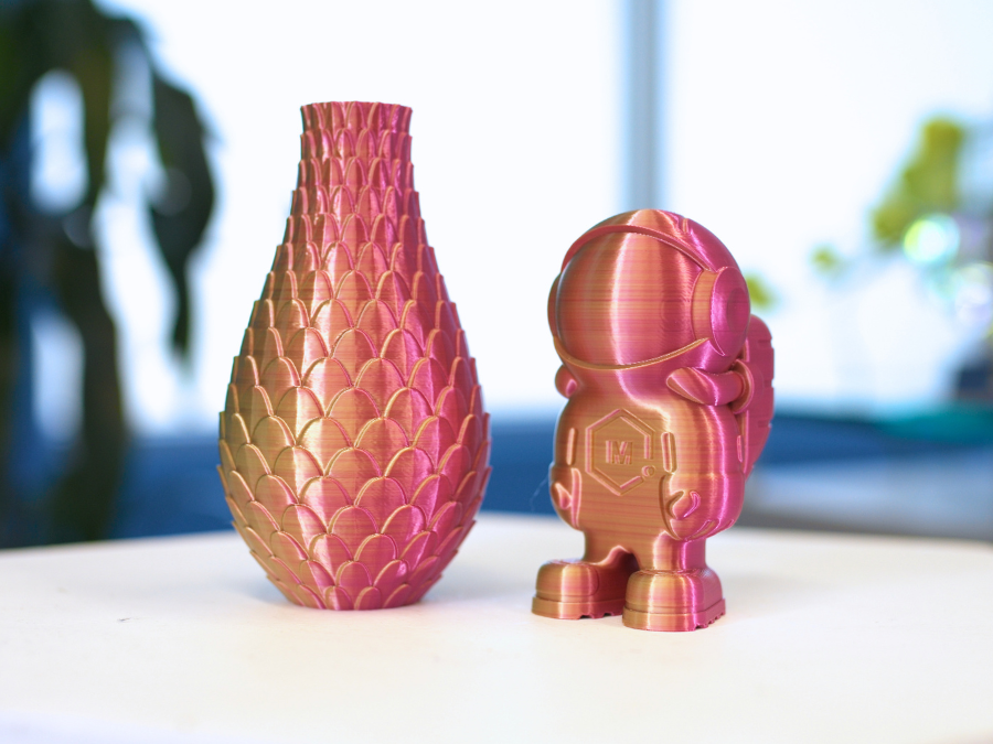 Gold Red Green Silky MH Build Series Magic PLA Filament - 1.75mm (1kg)