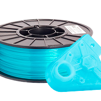 Translucent Aqua PRO Series PLA Filament - 1.75mm (1kg)