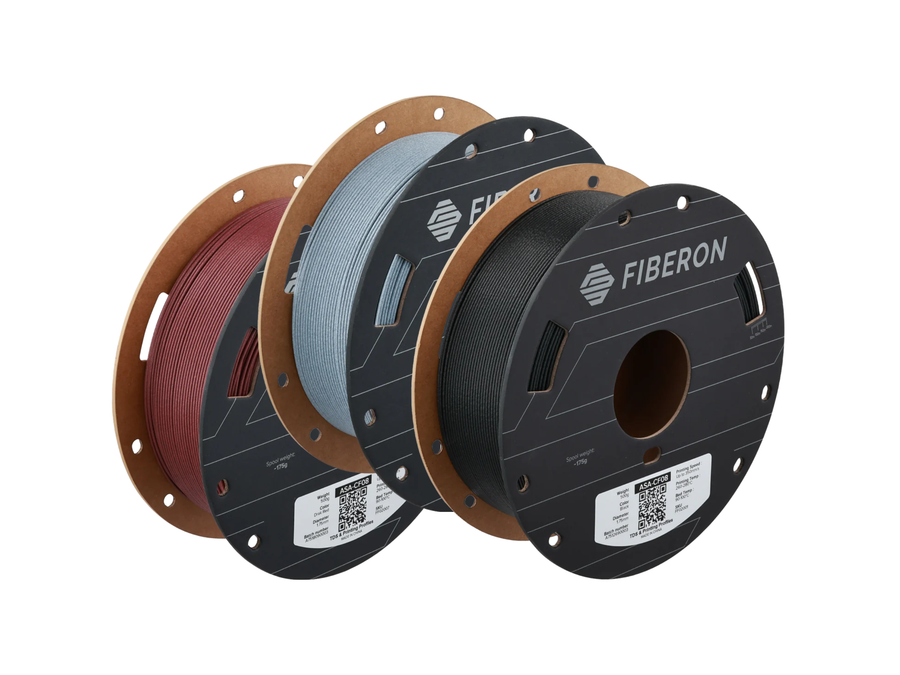 PolyMaker Fiberon ASA-CF08 Black Filament - 1.75mm (0.5kg)