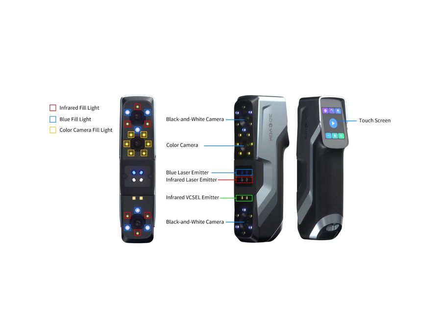 3DeVOK MT Professional 3D Scanner