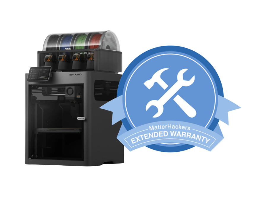 Bambu Lab X2D Extended 2 Year Warranty - 2 Years of Comprehensive Coverage